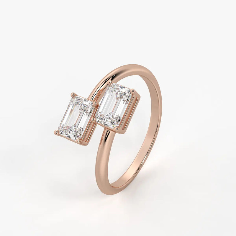 The Eira Duo-Facet Ring