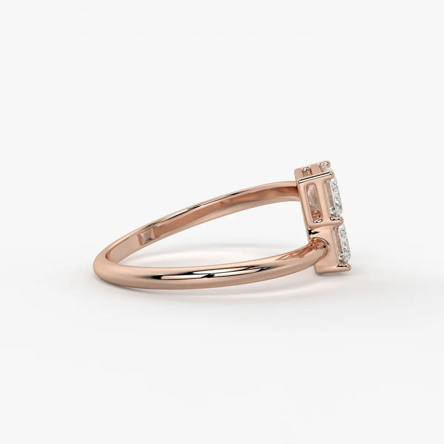 The Eira Duo-Facet Ring