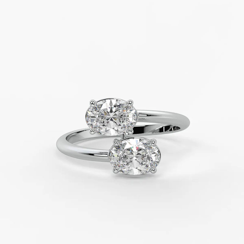 Myra Dual Oval Serpentine Ring