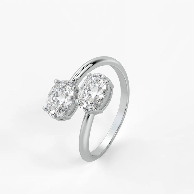 Myra Dual Oval Serpentine Ring