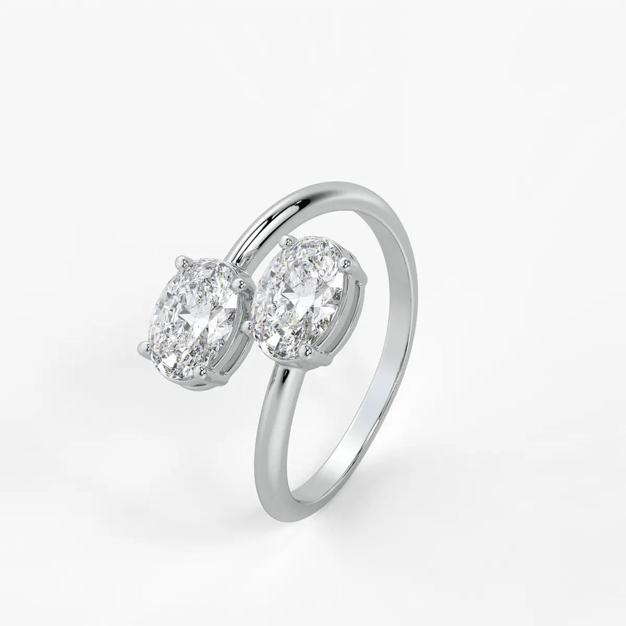 Myra Dual Oval Serpentine Ring