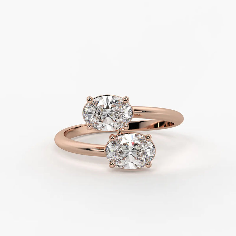 Myra Dual Oval Serpentine Ring