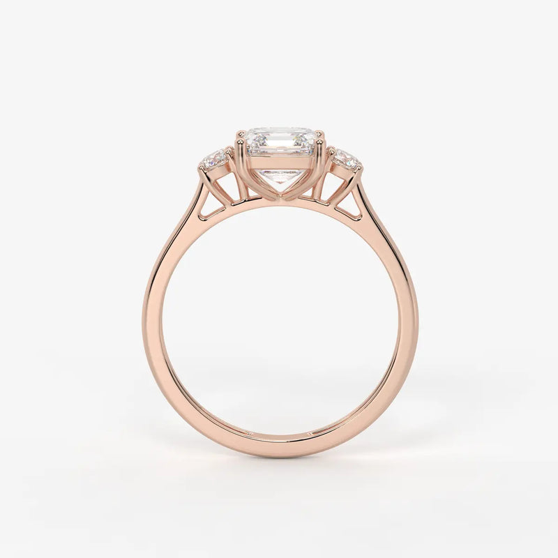 Zinnia Radiant Glitz Trio Ring