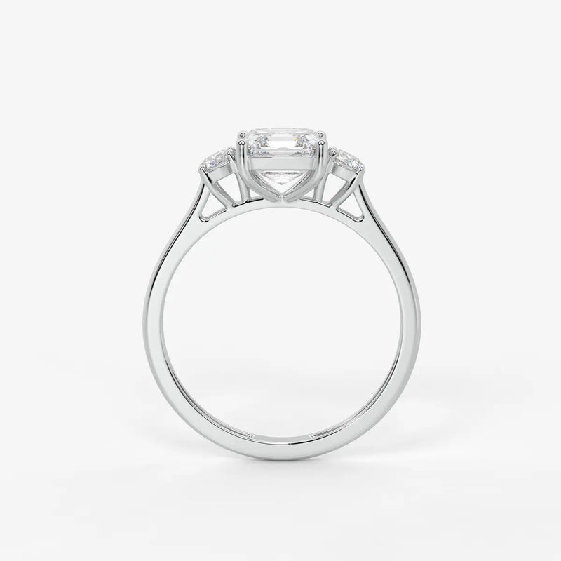 Zinnia Radiant Glitz Trio Ring
