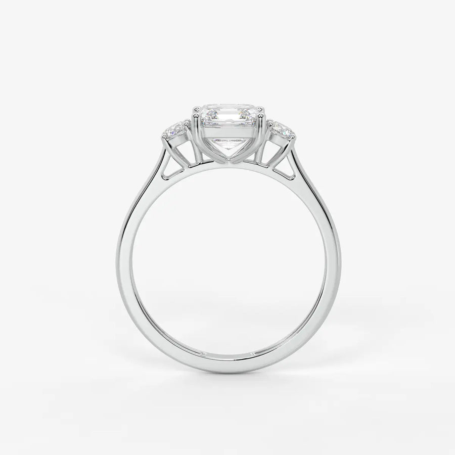 Zinnia Radiant Glitz Trio Ring