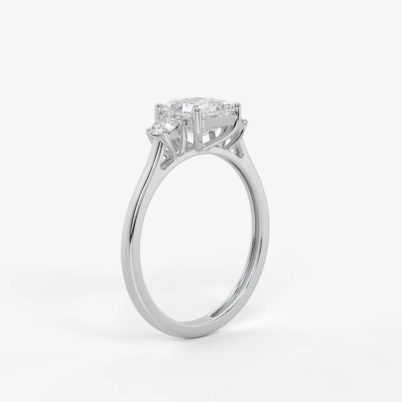 Zinnia Radiant Glitz Trio Ring