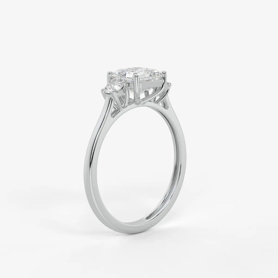 Zinnia Radiant Glitz Trio Ring