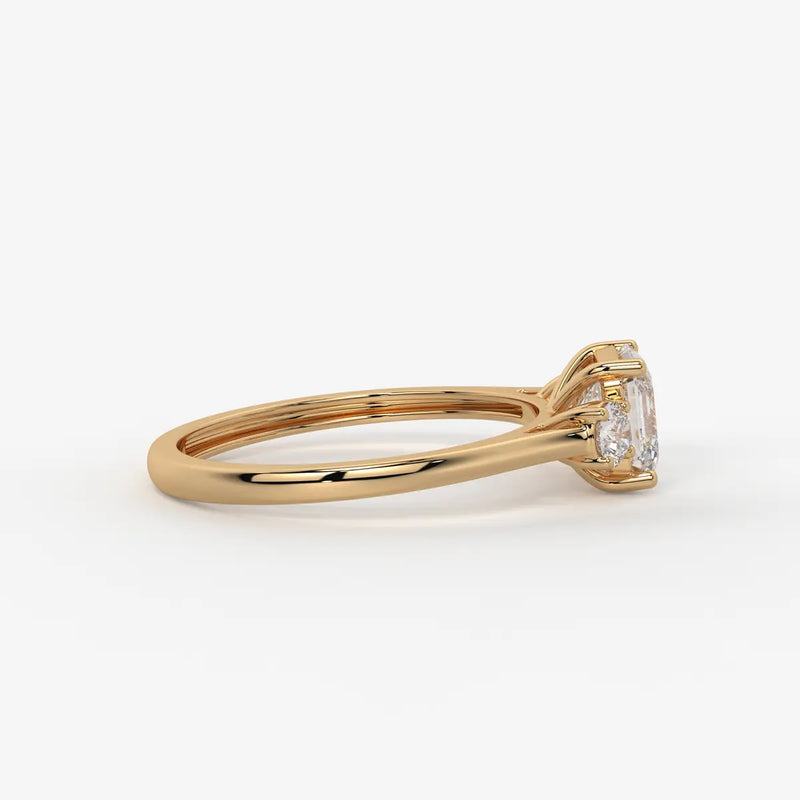 Zinnia Radiant Glitz Trio Ring