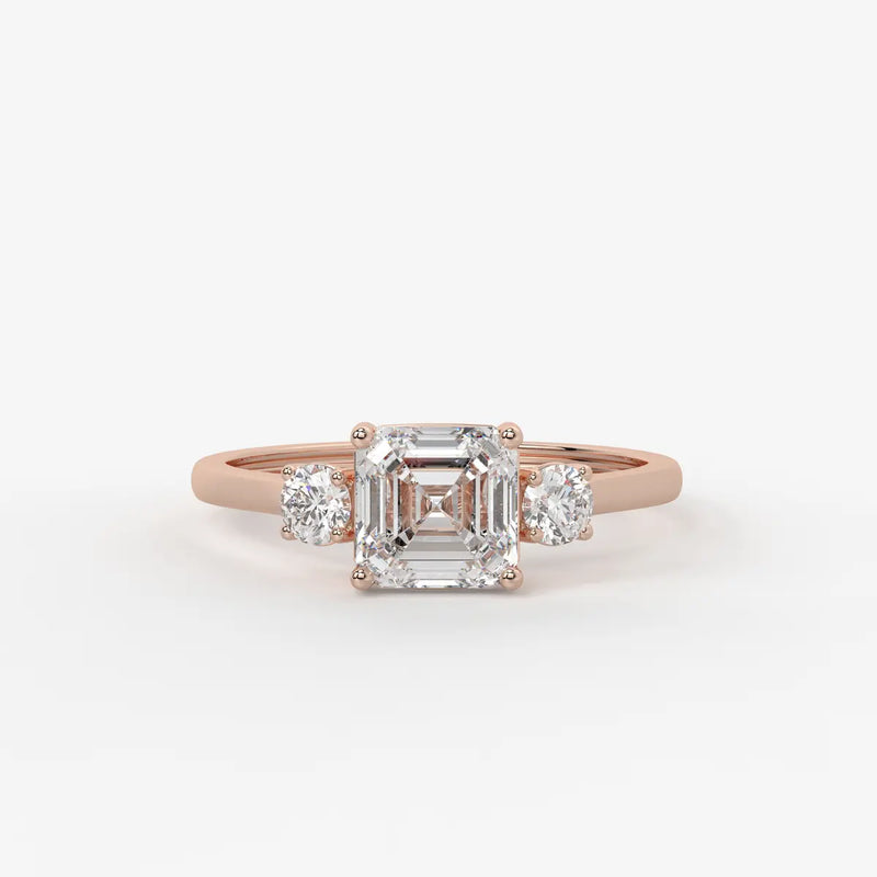 Zinnia Radiant Glitz Trio Ring