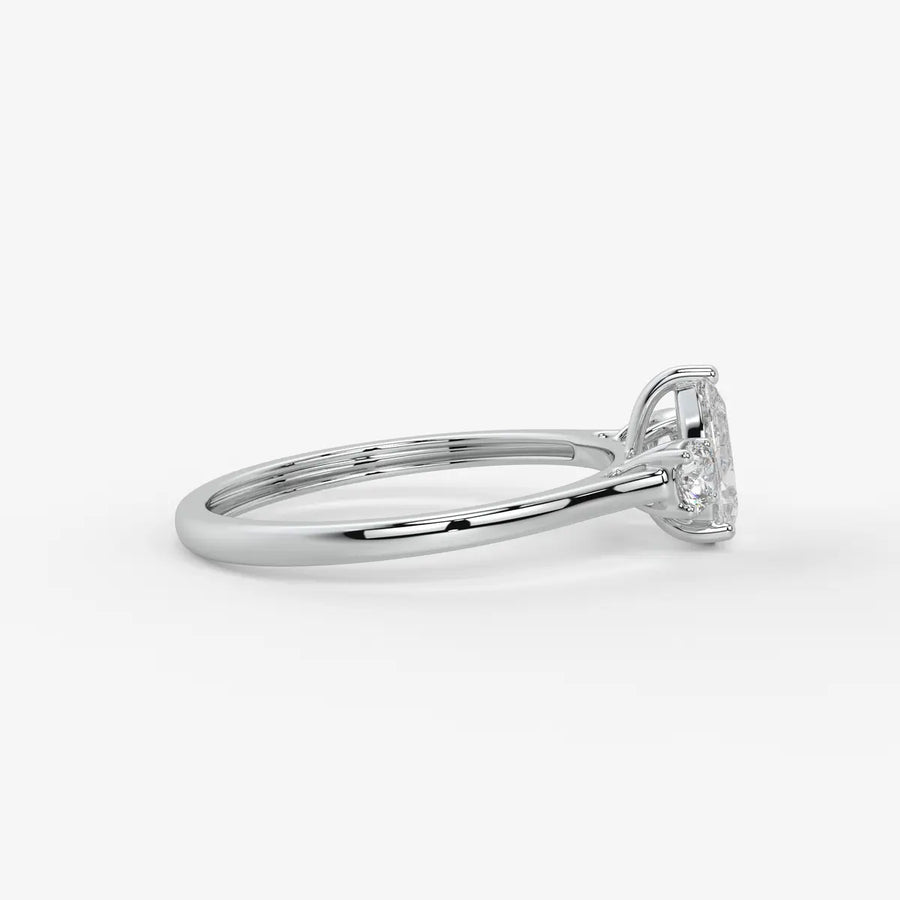 Seraphina Pear Brilliance Trio Ring