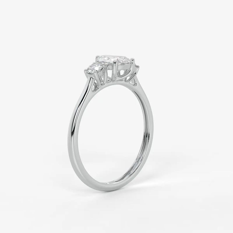 Seraphina Pear Brilliance Trio Ring