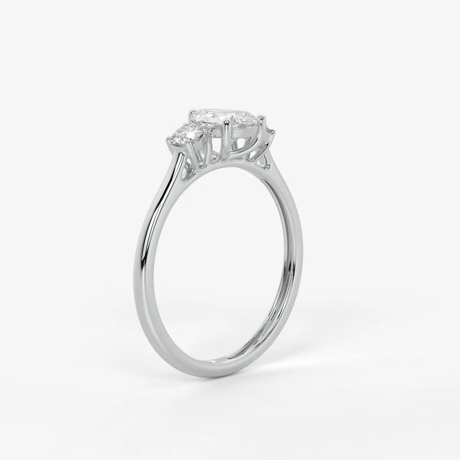 Seraphina Pear Brilliance Trio Ring