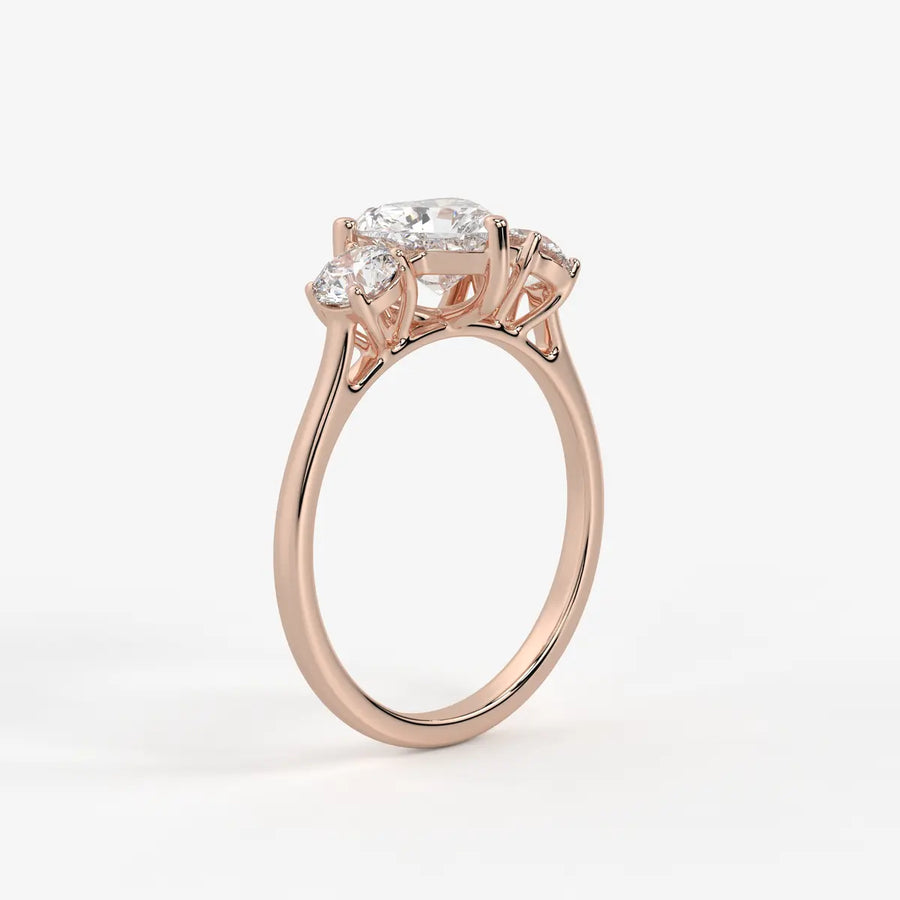 Valentia Infinite Heart Trio Ring