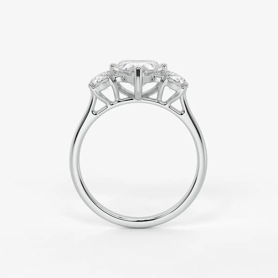 Valentia Infinite Heart Trio Ring