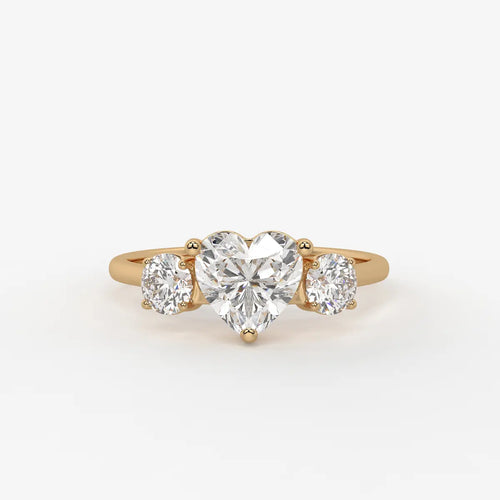 Valentia Infinite Heart Trio Ring