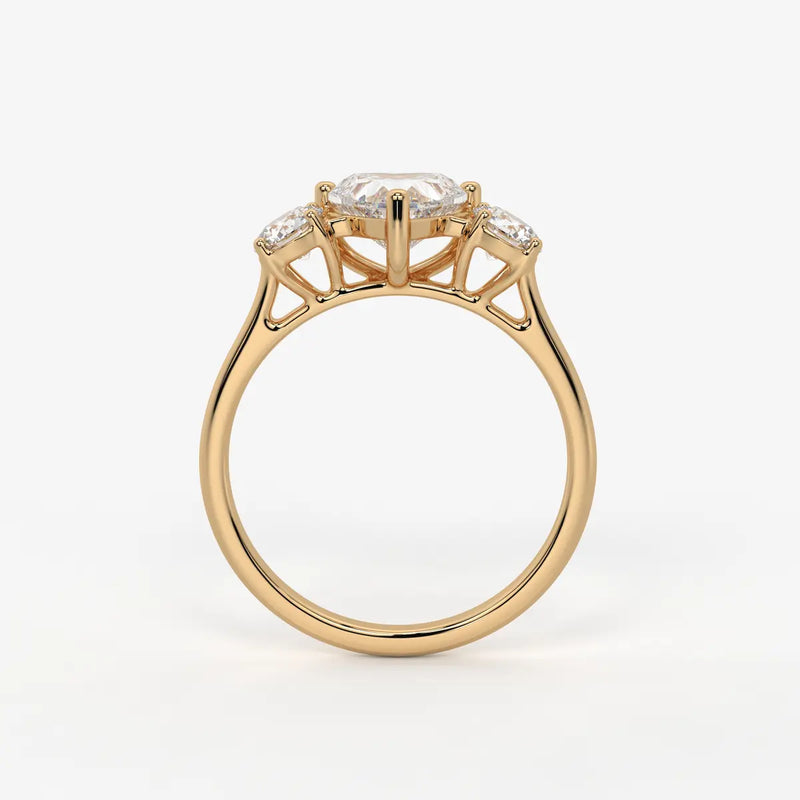 Valentia Infinite Heart Trio Ring