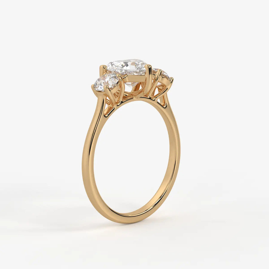 Valentia Infinite Heart Trio Ring