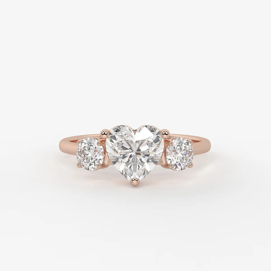 Valentia Infinite Heart Trio Ring