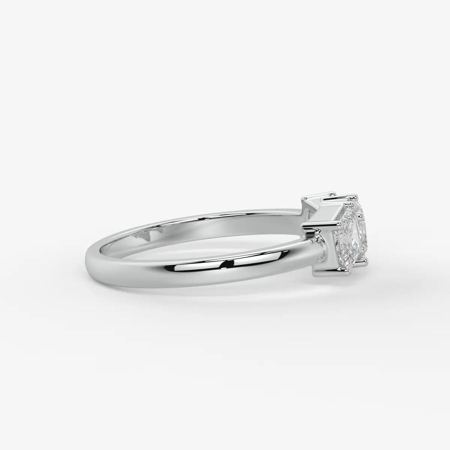 Luminaire Geometric Trio Diamond Ring