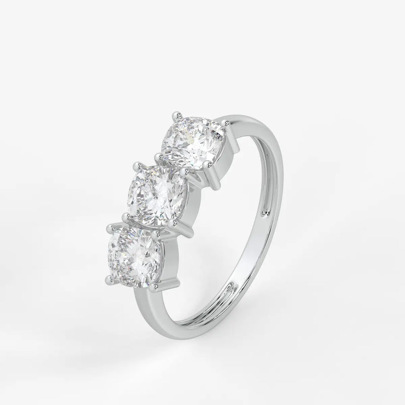 Cushira Trio Radiance Diamond Statement Ring