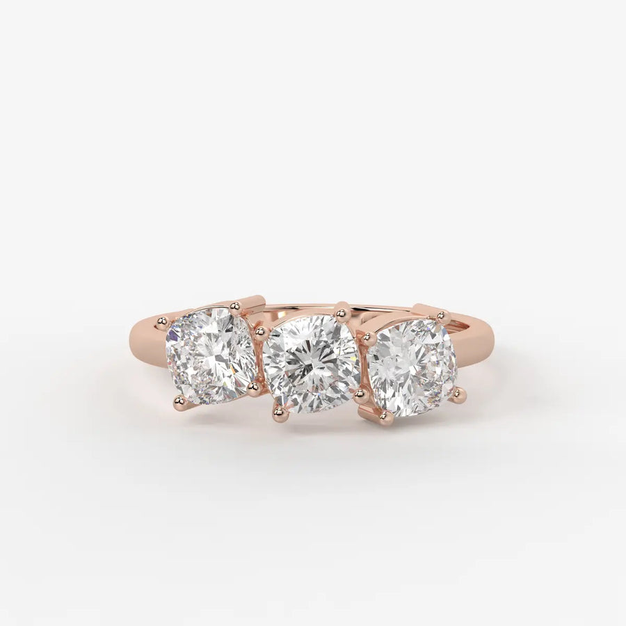 Cushira Trio Radiance Diamond Statement Ring