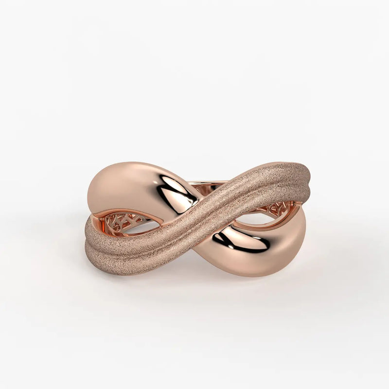 Triple Groove Band Ladies Ring
