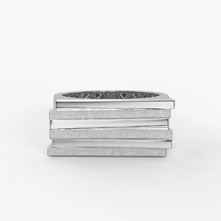 Twisted Overlap Statement Ladies Ring