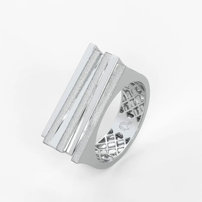 Twisted Overlap Statement Ladies Ring