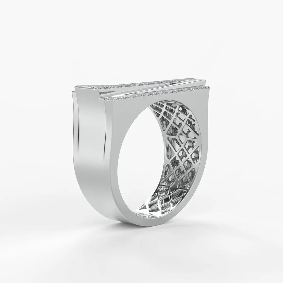 Twisted Overlap Statement Ladies Ring