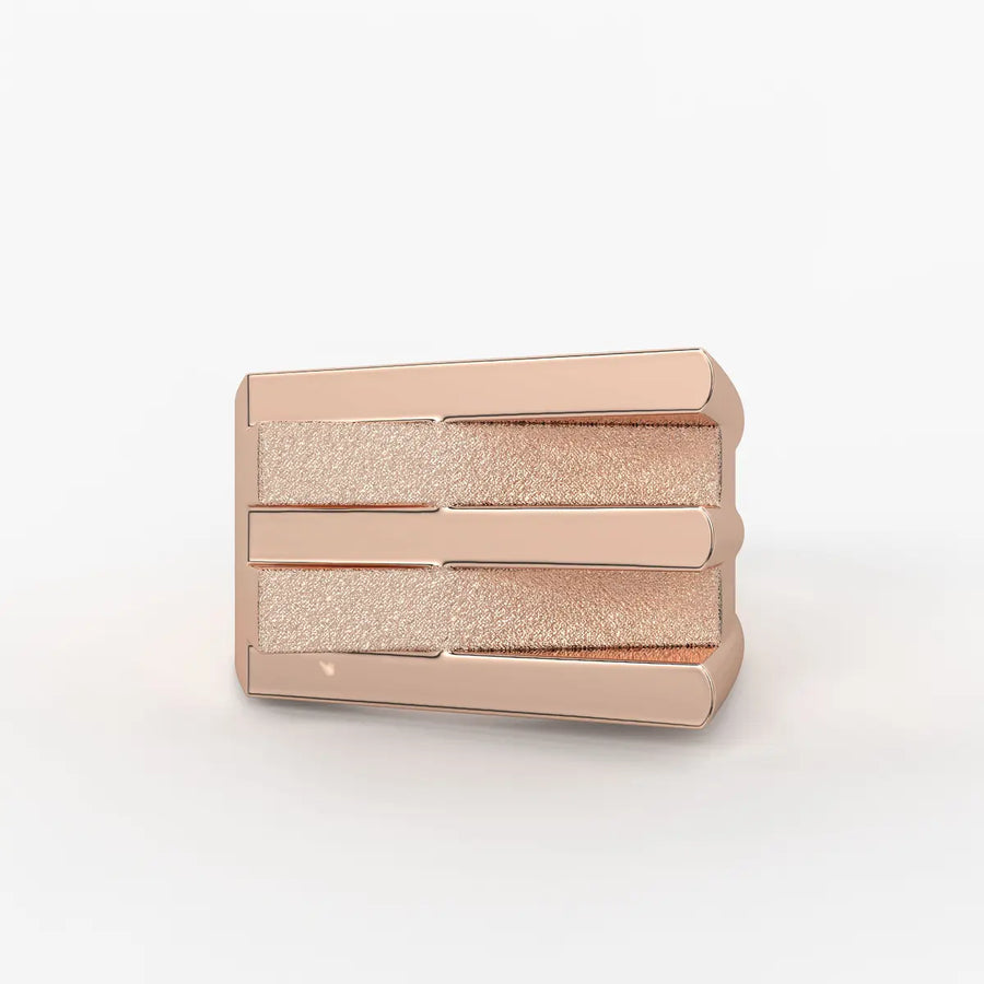 Flowing Wave Statement Ladies Ring