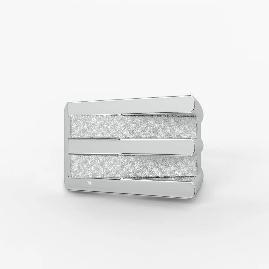 Flowing Wave Statement Ladies Ring