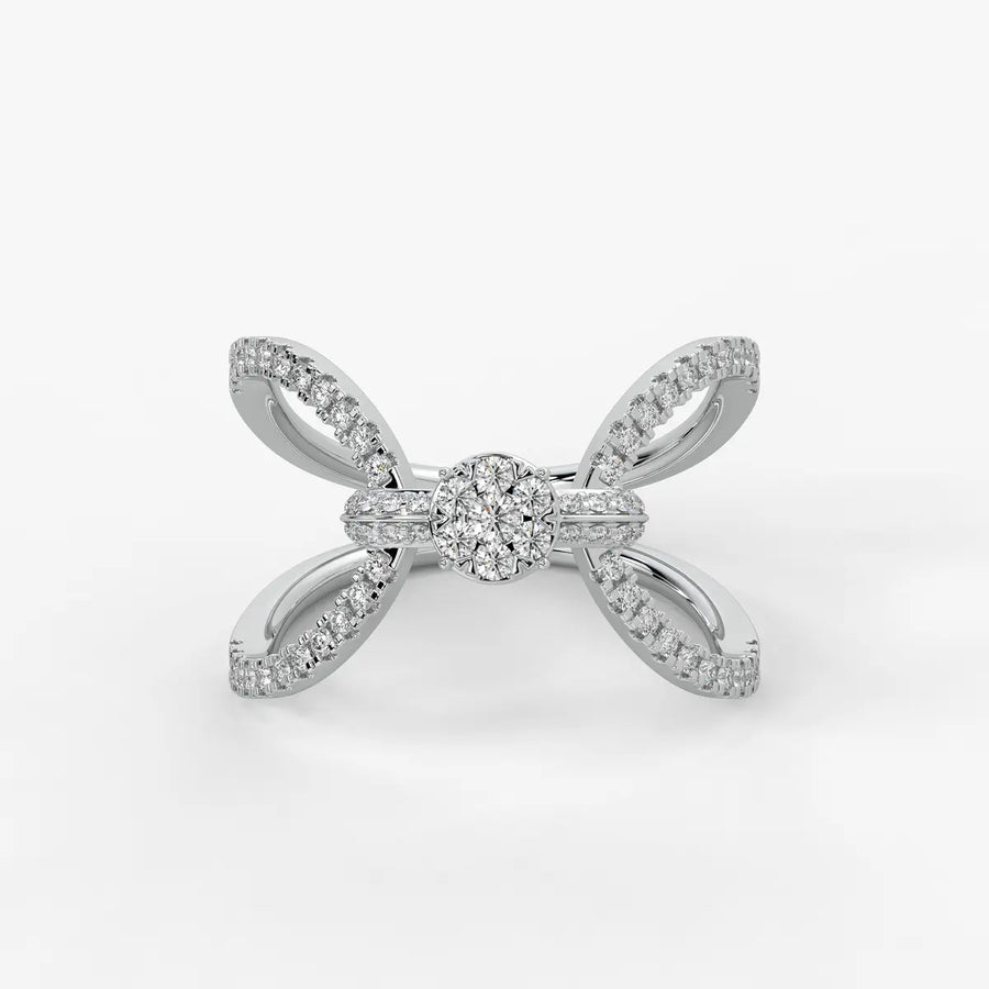 Infinity Crossover Ladies Ring