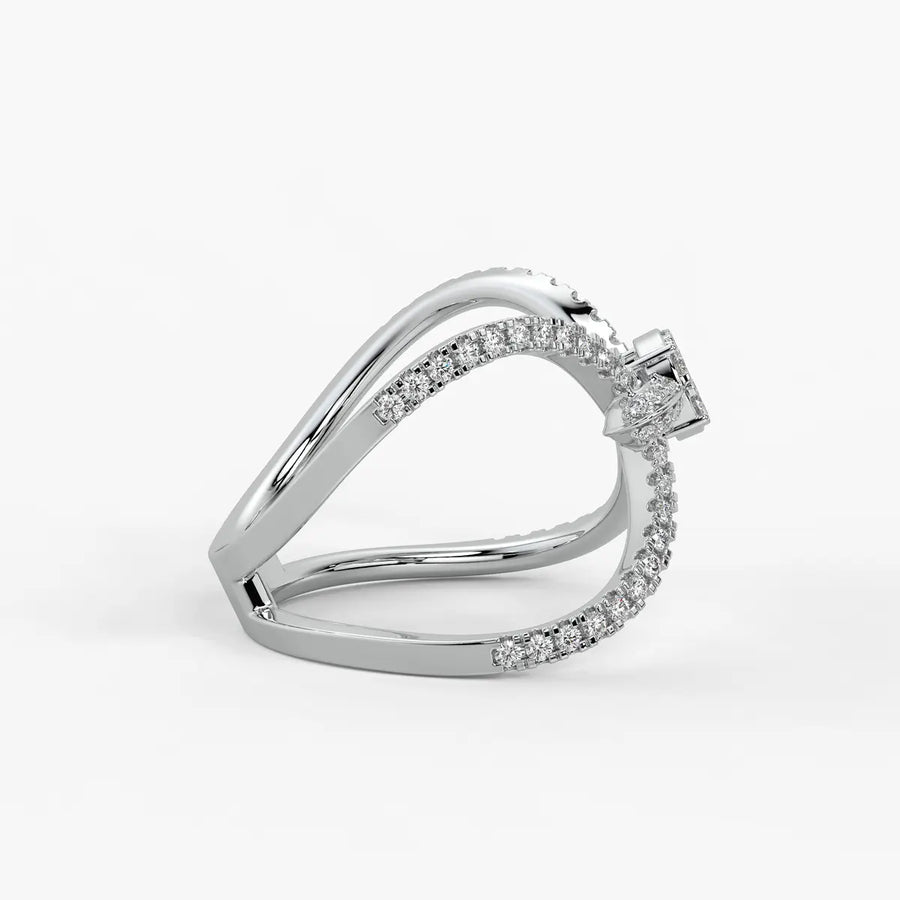 Infinity Crossover Ladies Ring