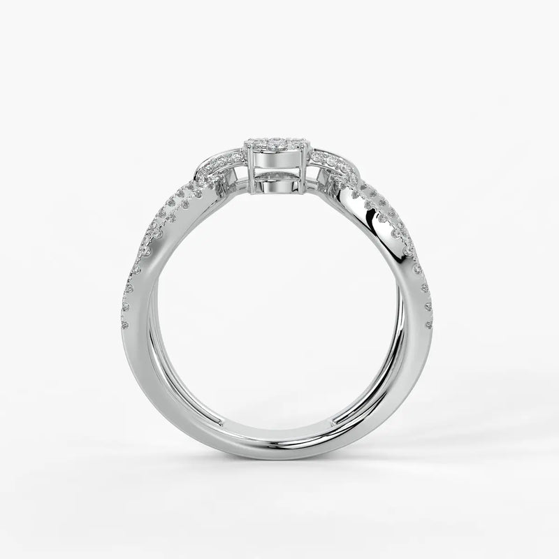 Infinity Crossover Ladies Ring