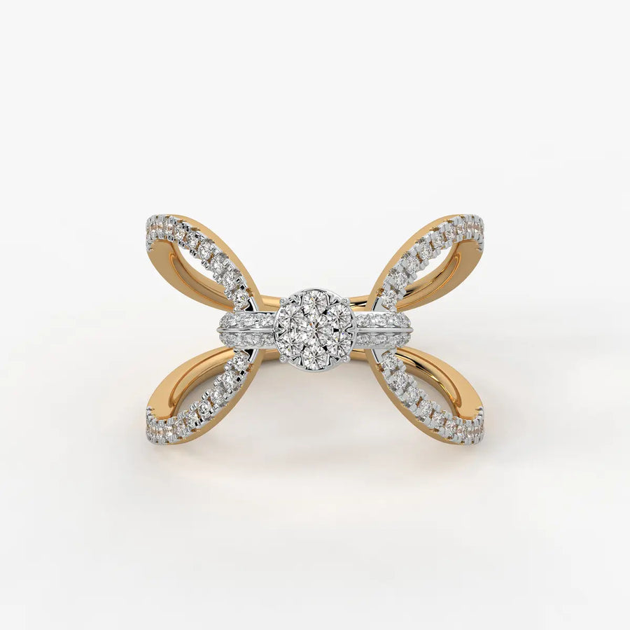 Infinity Crossover Ladies Ring