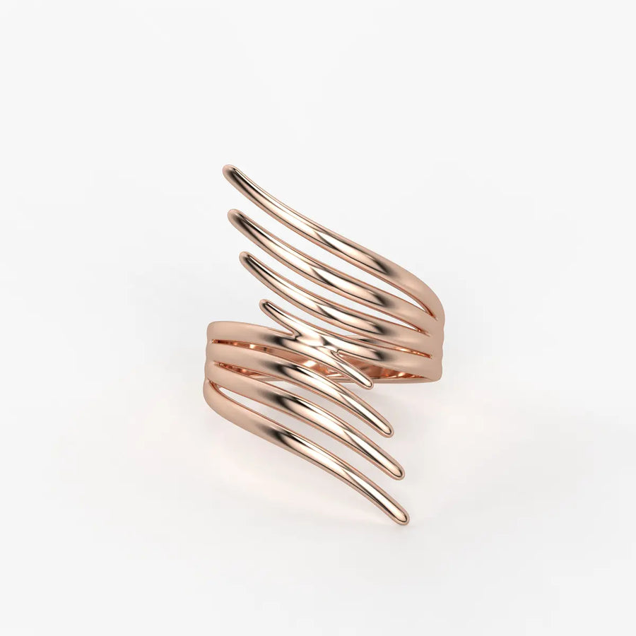 Flow Curve Statement Ladies Ring
