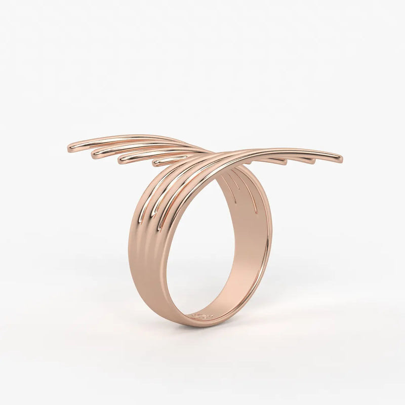 Flow Curve Statement Ladies Ring