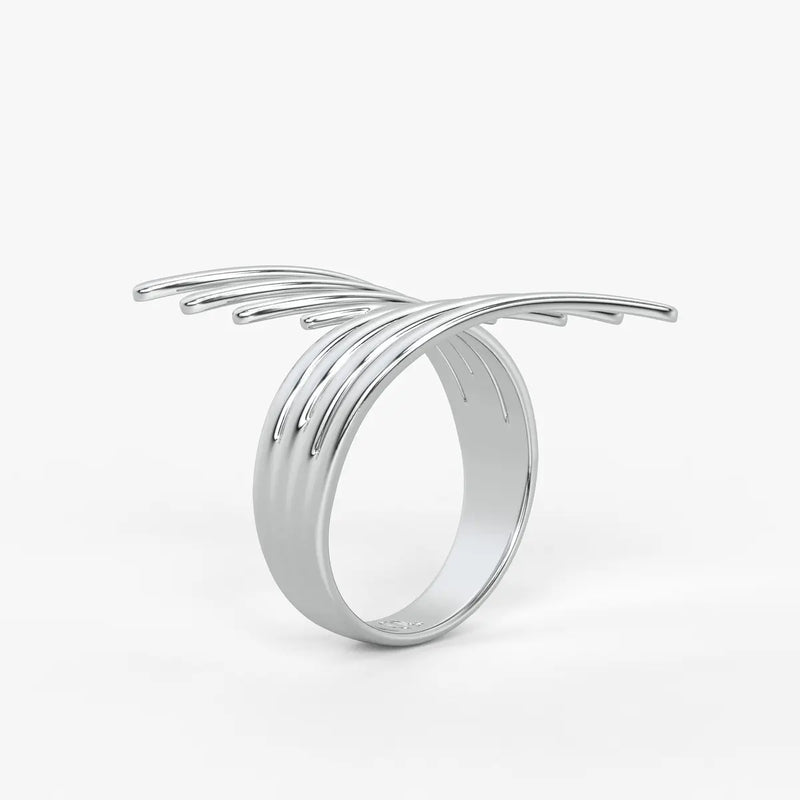 Flow Curve Statement Ladies Ring