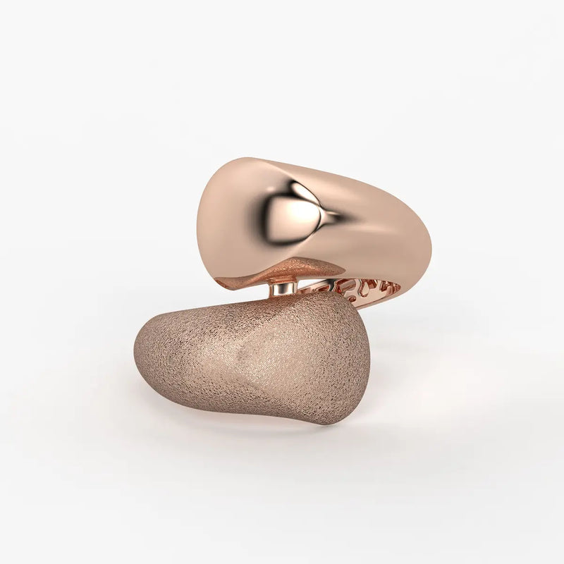 Lunexa Twin Form Contemporary Ring