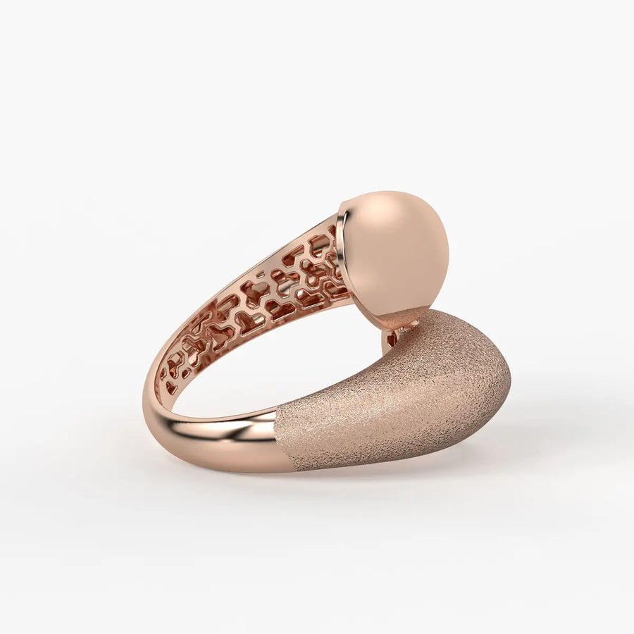 Lunexa Twin Form Contemporary Ring