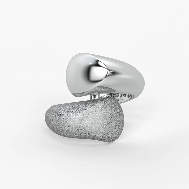 Lunexa Twin Form Contemporary Ring