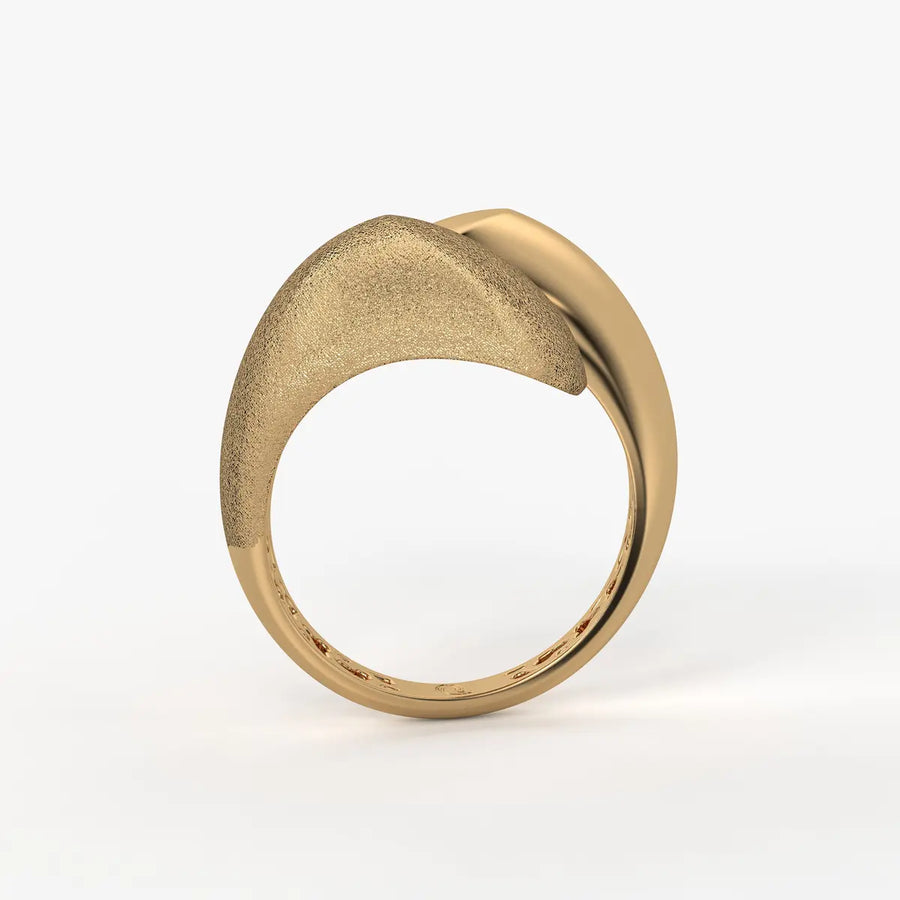 Lunexa Twin Form Contemporary Ring