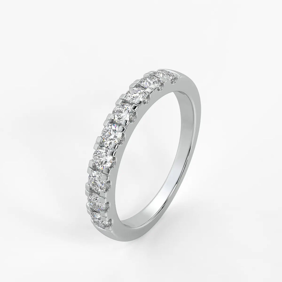 Celviana Round Diamond Eternity Band