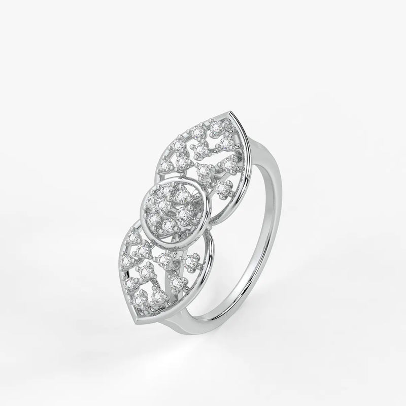 Velmora Leaflet Diamond Ring