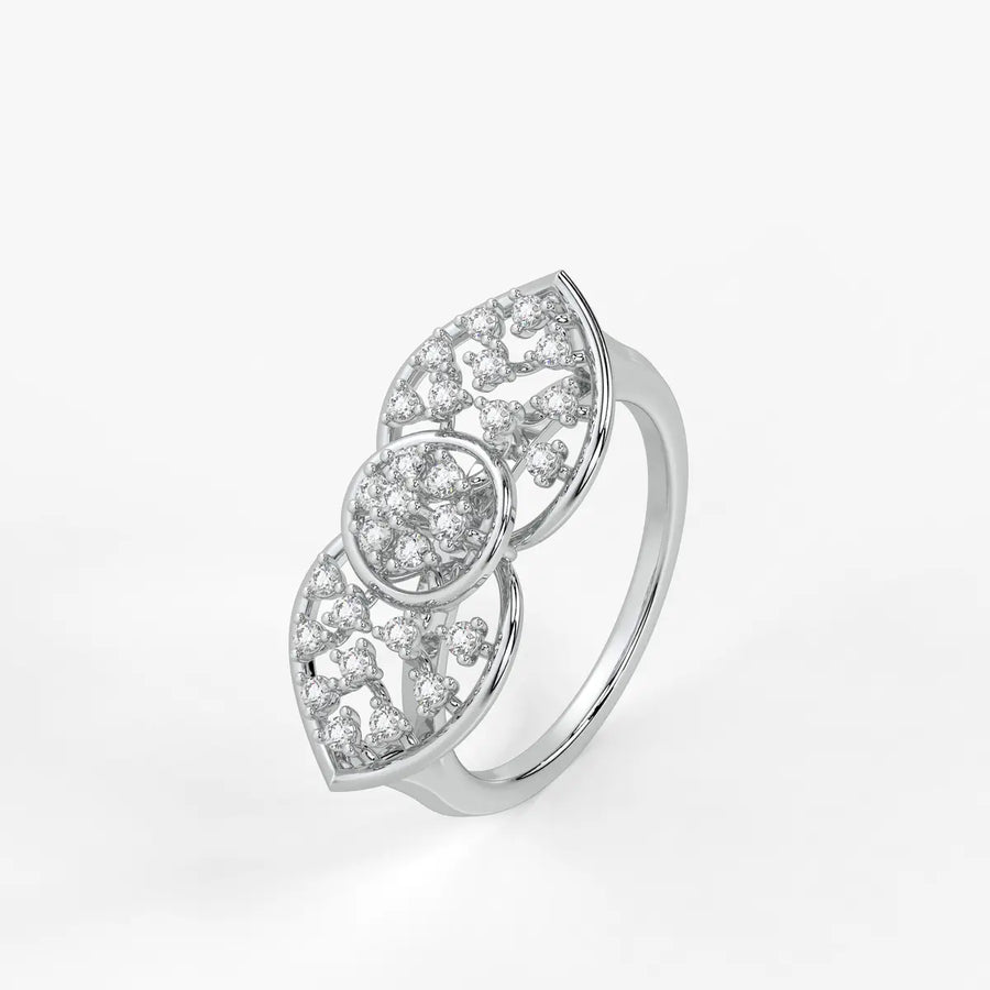Velmora Leaflet Diamond Ring