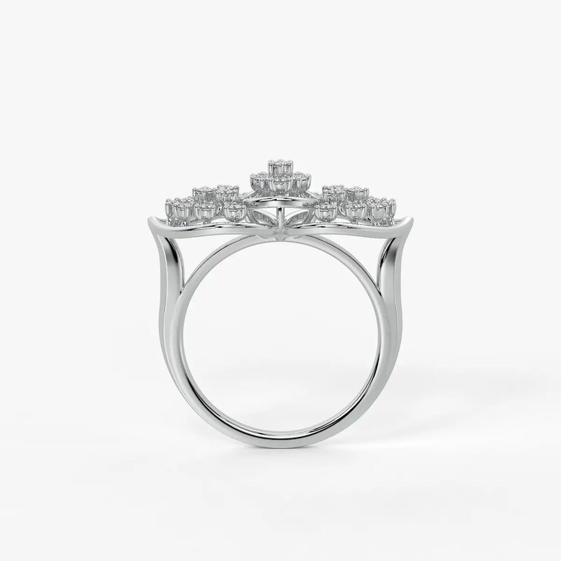 Velmora Leaflet Diamond Ring