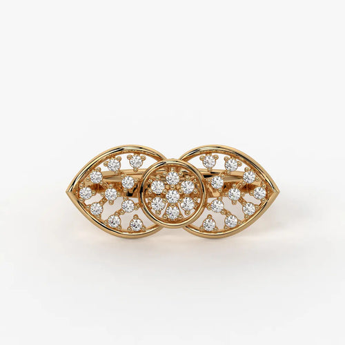 Velmora Leaflet Diamond Ring