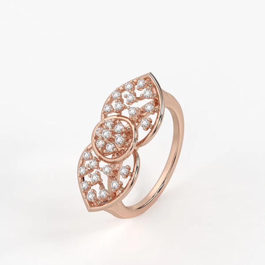 Velmora Leaflet Diamond Ring