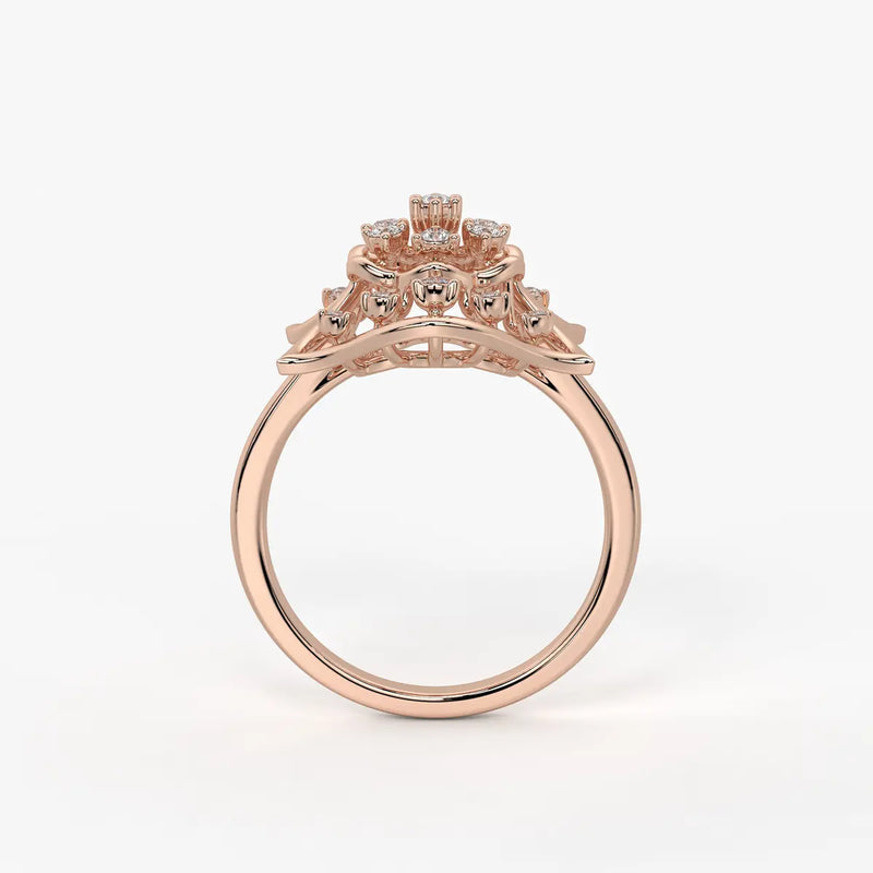 Florique Radiant Bloom Diamond Ring