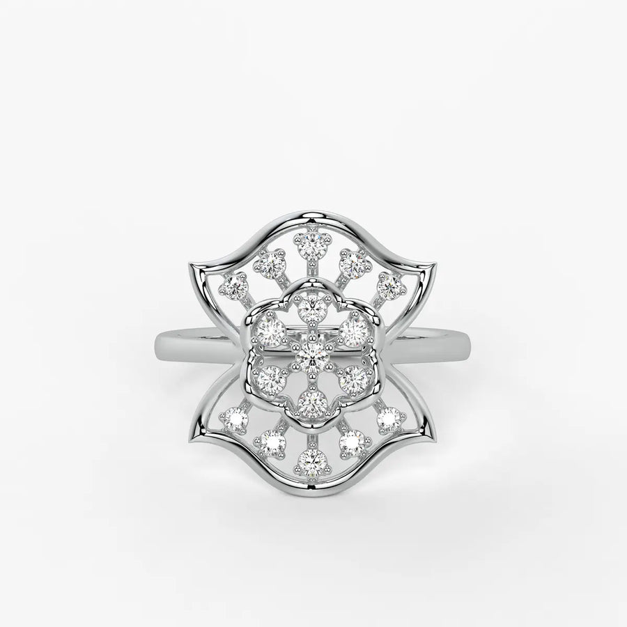 Florique Radiant Bloom Diamond Ring